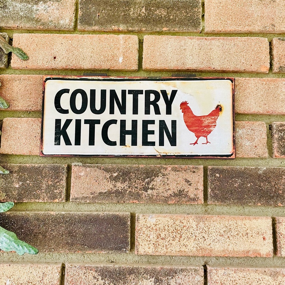 *Country Kitchen Metal Sign - Picture 6 of 13